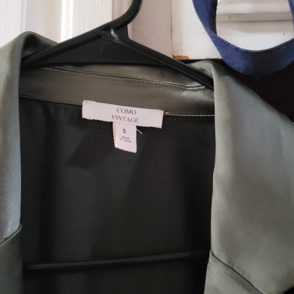 Como Vintage Olive Green Jacket